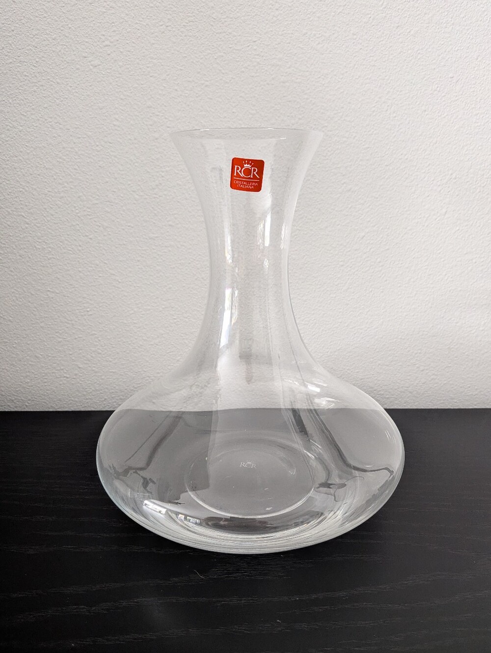 RCR Cristalleria Invino Decanter 2L Beverage Italian BNIB EUC
